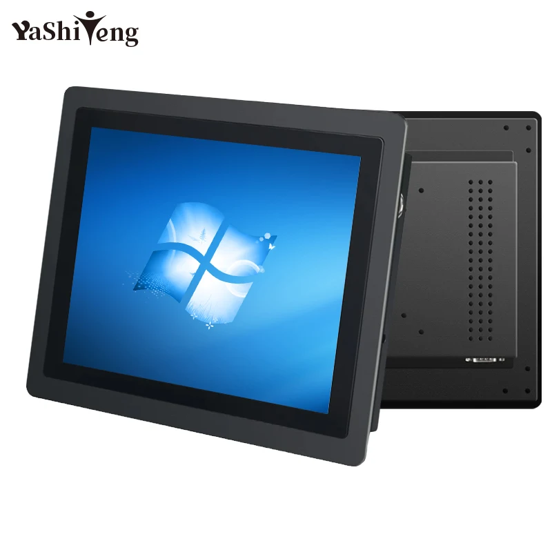 10.4'' Mini PC Industrial All in One Computer Capacitive Touch Screen IP65 Waterproof  Industrial Embedded Computer Panel PC Win