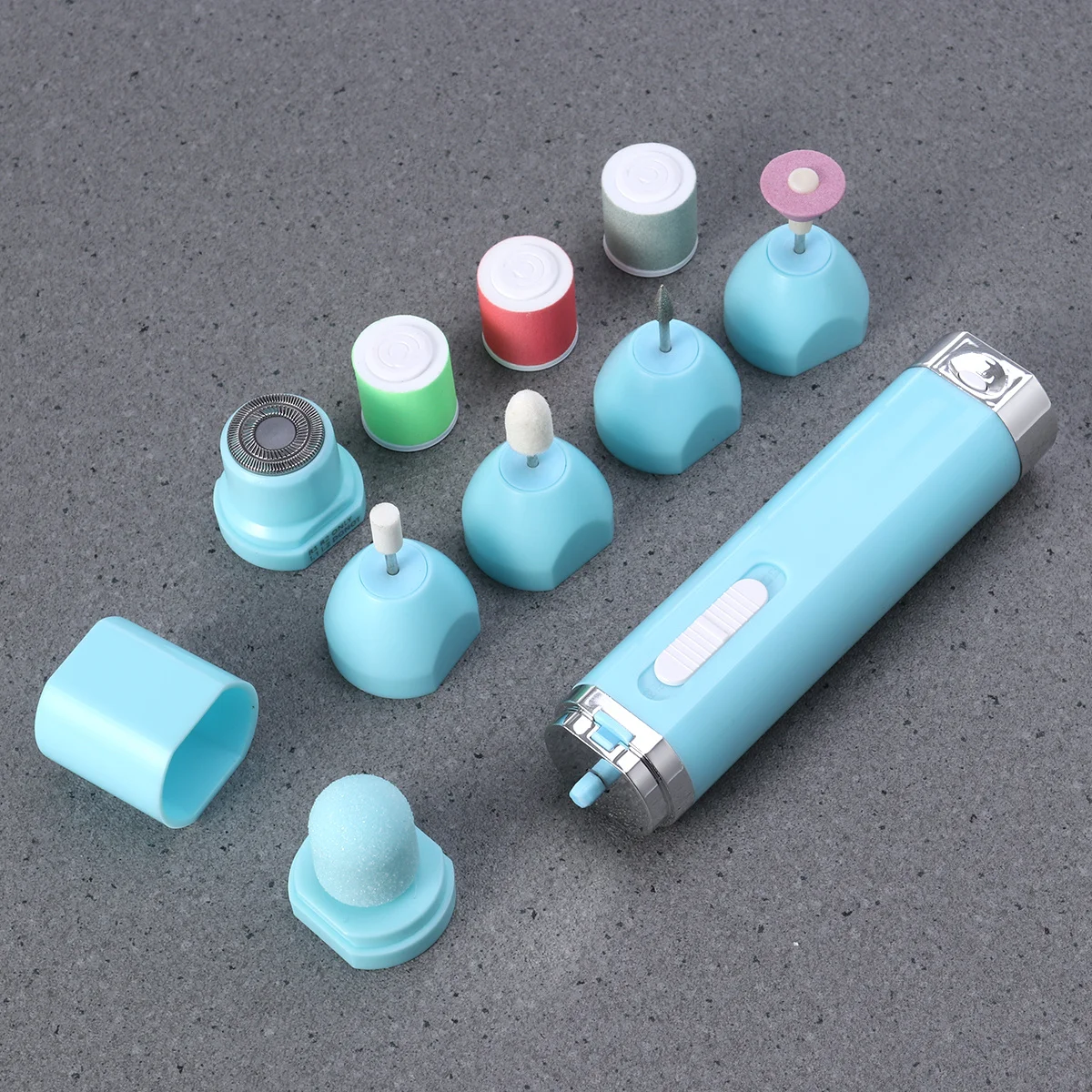 Kit polidor elétrico manicure pedicure moedor ferramentas para moldar unhas polimento remoção de calos arquivo de unhas elétrico