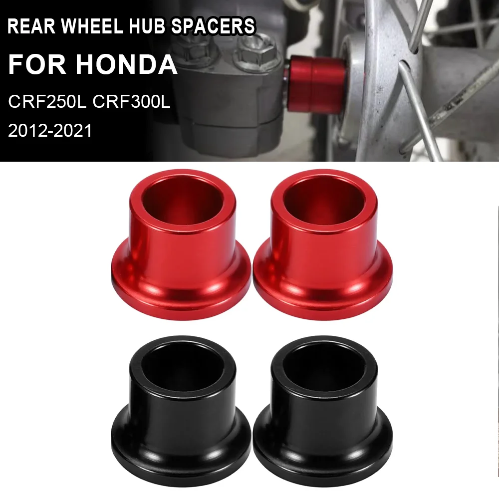 

2Pcs Motorcycle Rear Wheel Hub Spacers CNC Accessories for Honda CRF250L CRF300L CRF 250L 300L 2012-2021