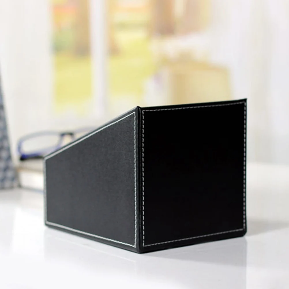 

Decor For Remote Organizer Desktop Desk Desk Storage Storage Box Decor Remote Organizer Household Use Black