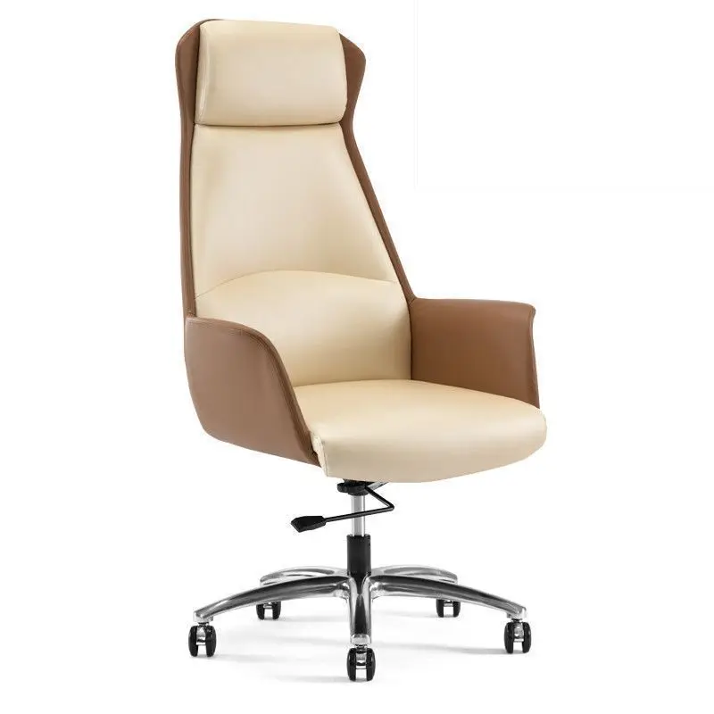 

Boss chair leather office ergonomic office leather seat comfortable sedentary home study