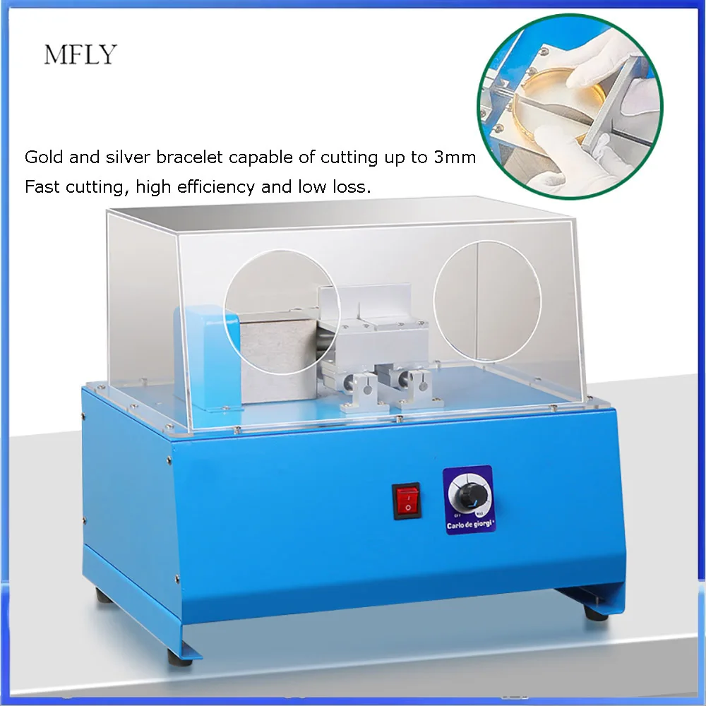 Small Desktop Multi-Function Metal Tube Cutting Machine Gold Tool Jewelry Equip Bracelet Cutting Machine Gold And Silver Jewelr