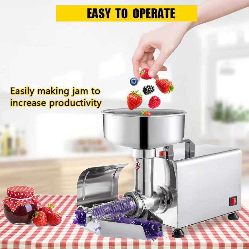 

Electric Jam Tomato Sauce Making Machine Mixer Fruits Pulpe Orange Strawberry Mango Pulp Machine Passion Fruit Pulping Machine