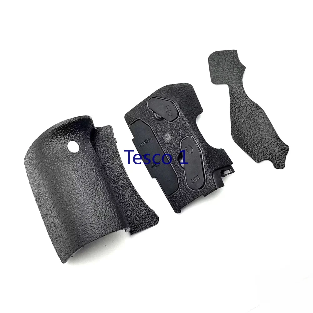 BARU Asli untuk Canon EOS 80D Grip & USB Sisi Kiri & Jempol Penutup Karet Kulit Karet Perumahan dengan Tape Penggantian Bagian