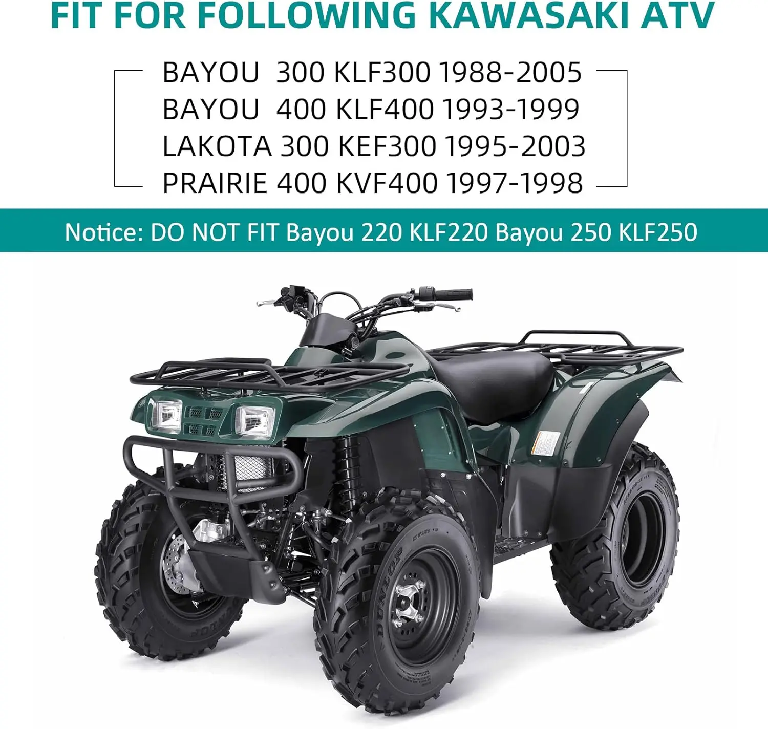 Handlebar Switch Engine Start Stop Run Off Headlight for Kawasaki Bayou 300 KLF300 Bayou 400 KLF400 Lakota 300 KEF300 Prairie 40