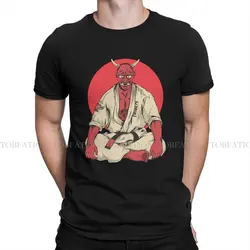 Jiu Jitsu BJJ The Oni Tshirt Classic Graphic Men's Streetwear Tops Large Cotton Crewneck T Shirt