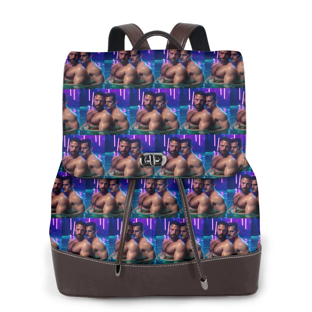 Ben Affleck And Henry Cavill Bookbag School Student Bags Hiking Travel Daypack for Women Fashion Derma Backpack