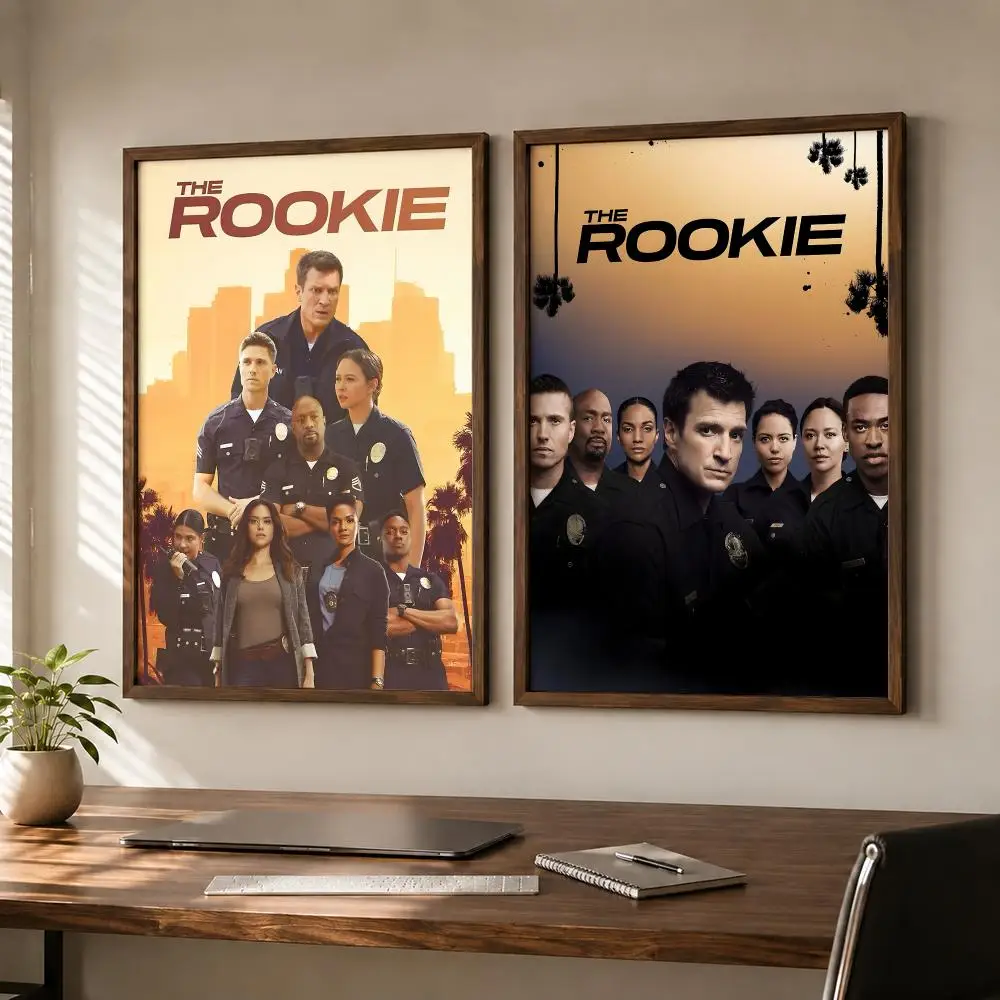 Popular Police Procedural Drama The Rookie Poster Self-adhesive Waterproof Paper Room Wall Decor