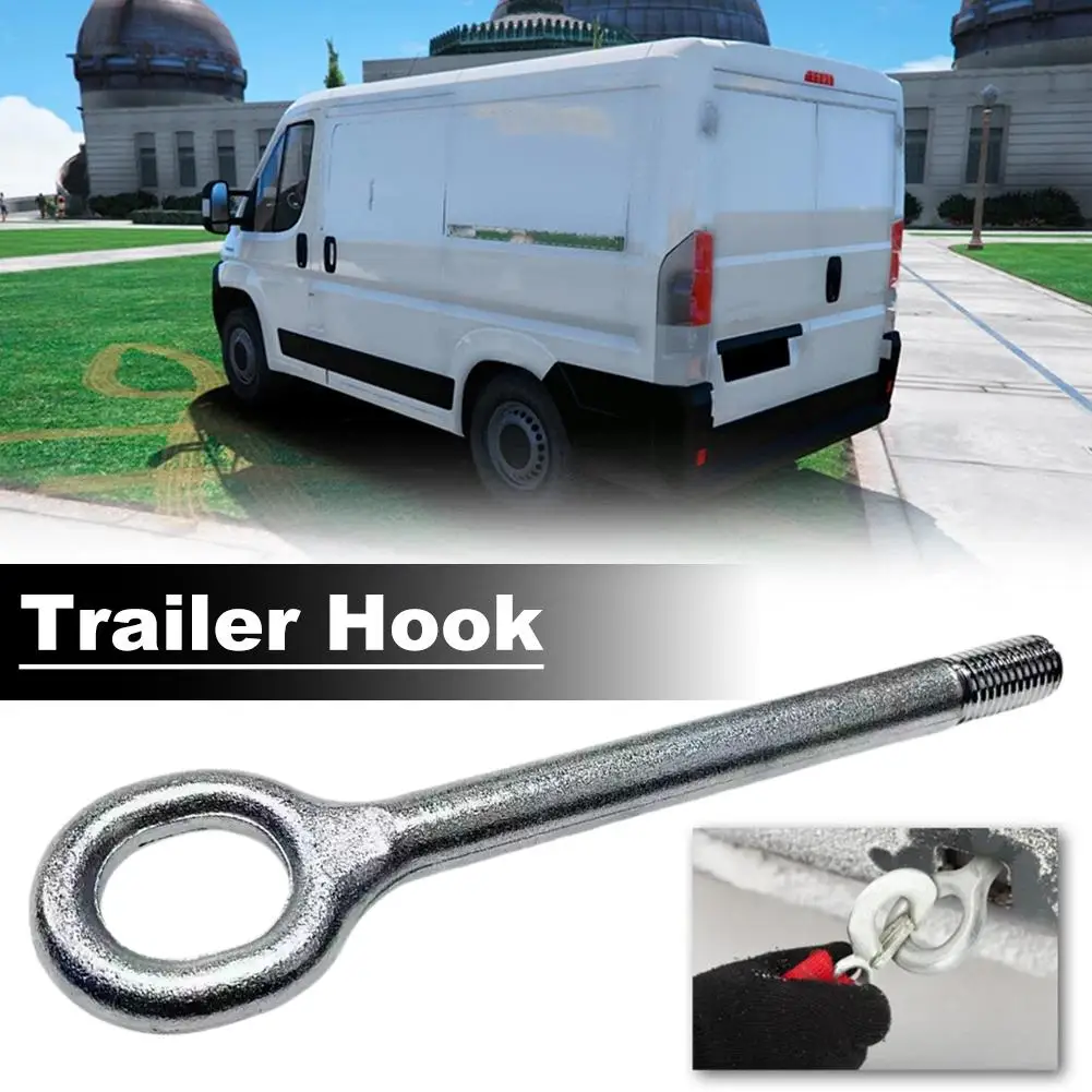 

1 шт. передние и задние буксировочные крюки, металлический крюк для прицепа для Citroen JUMPER/Relay 2006-2025, автомобильные аксессуары