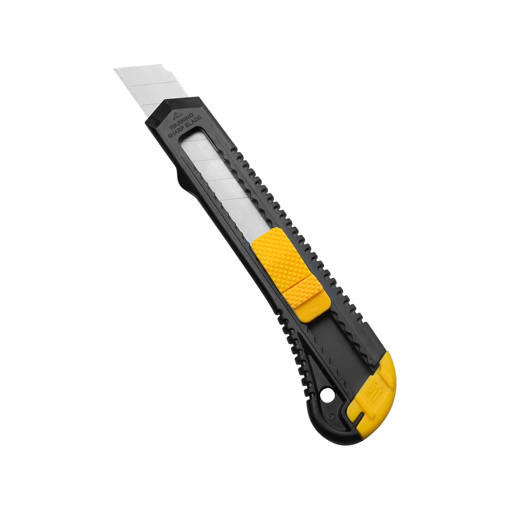 

Plastic Utility Knife 18mm Snap Off Blade Light Weight RX36176 Box Cutter Opener School Office Stationery Trimming Pocket Knife