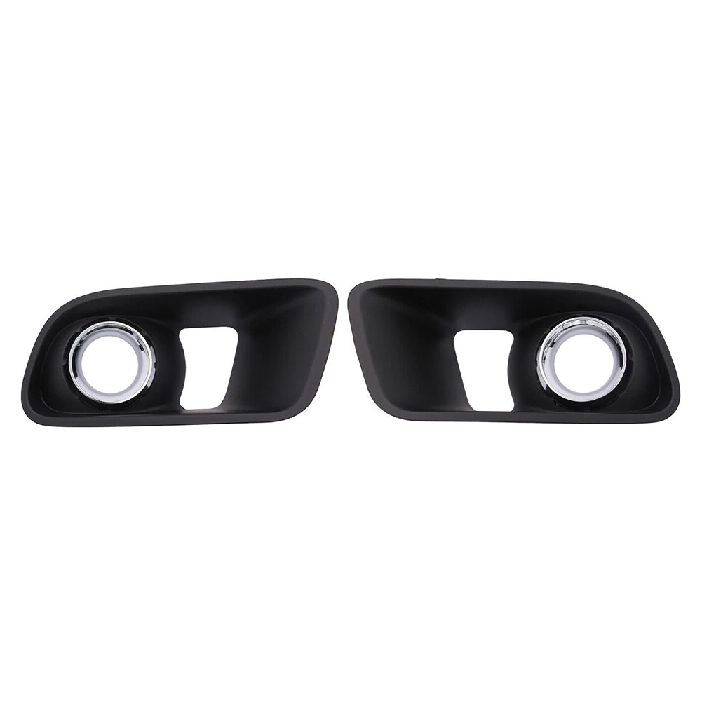 ABS Auto Front Bumpe Fog Light Lamp Bezels For Dodge Charger 2012 2013 2014 Car Accessories Parts 68072021AA/68072020AA