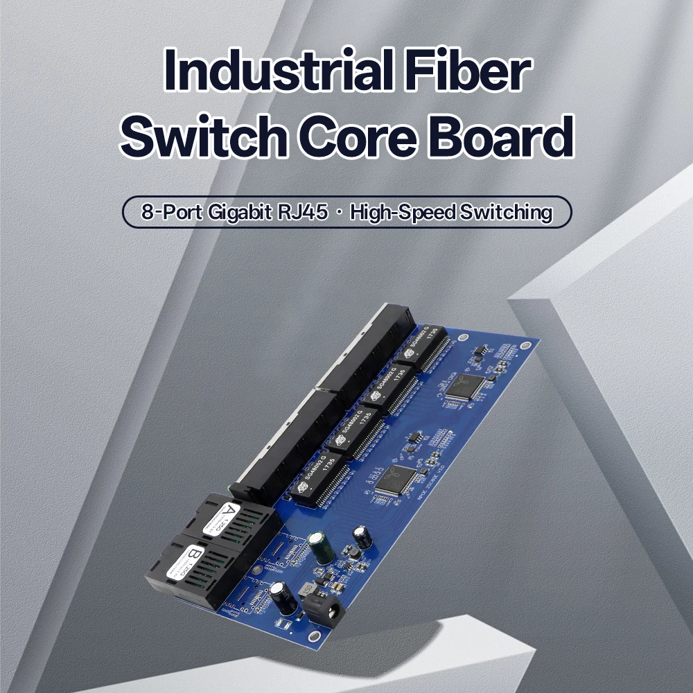 byxgd-2f8e-ギガビットメディアコンバータボード-2-sc-8-rj45-3km-シングルファイバー-bidi-ftth-cctv-セキュリティ監視キャビネット統合用