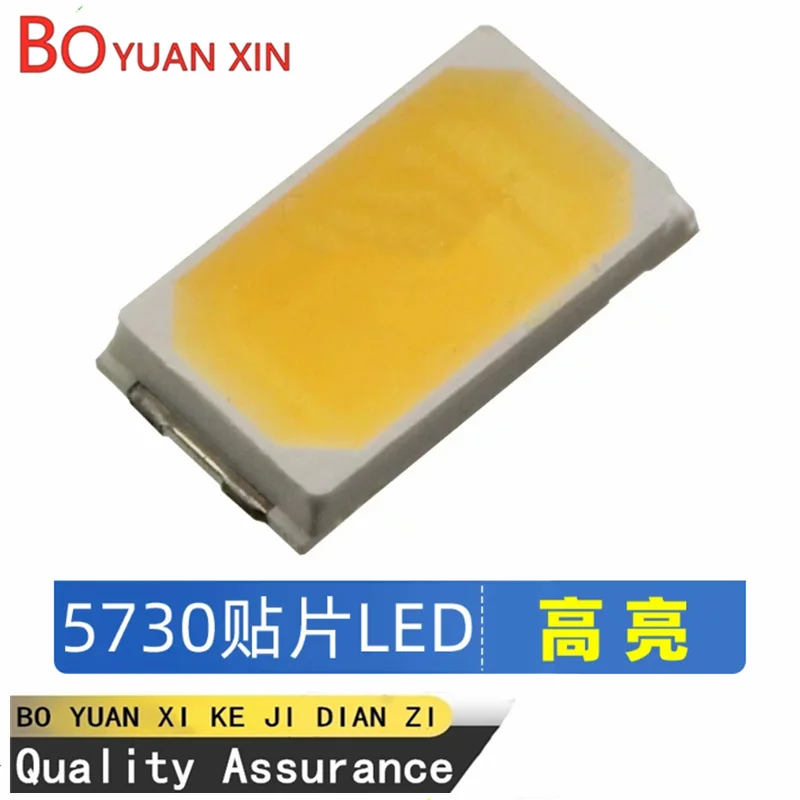 100pcs 0.5W 5730 SMD LED SMD Light Emitting Diode White Red Blue Green Warm Golden High Brightness