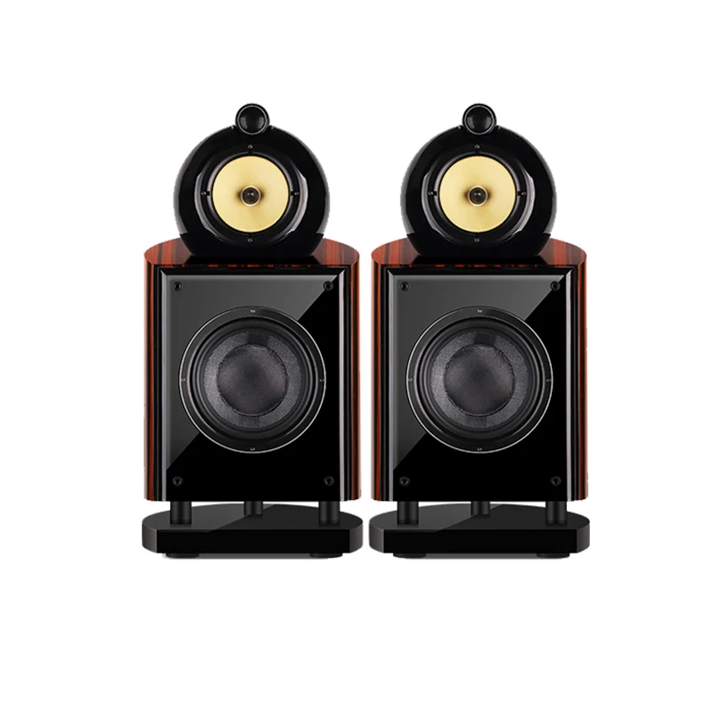 200W Upgraded Version DM8 8 Inch HiFi Speaker Three-way passive Bookshelf Speaker Home theater Speaker NPS-01 Sound Box