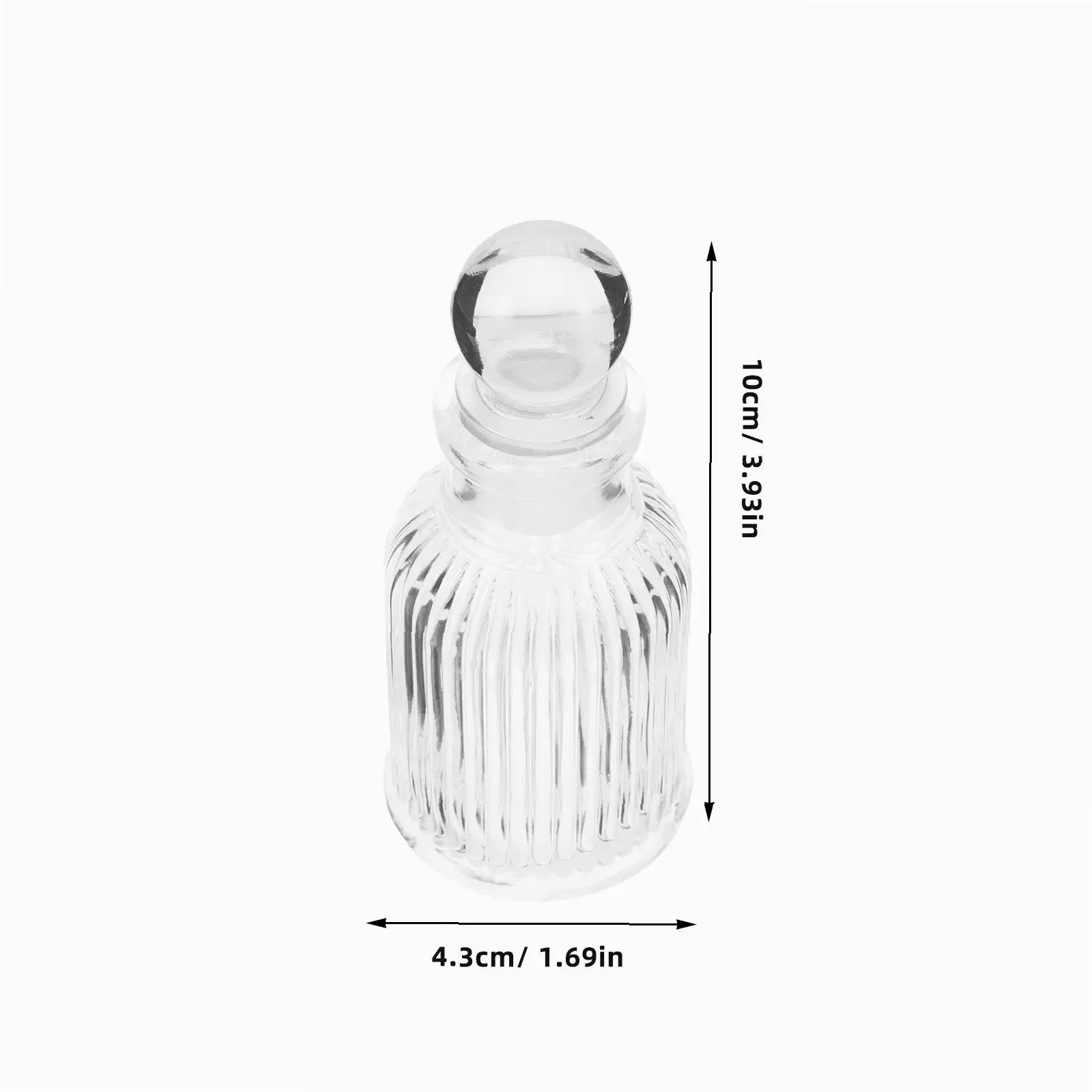 12Pcs Clear Glass Holy Water Bottles Refillable 50Ml for Catholic Baptism Church Wedding Favor Cross Design Empty Water Bottle