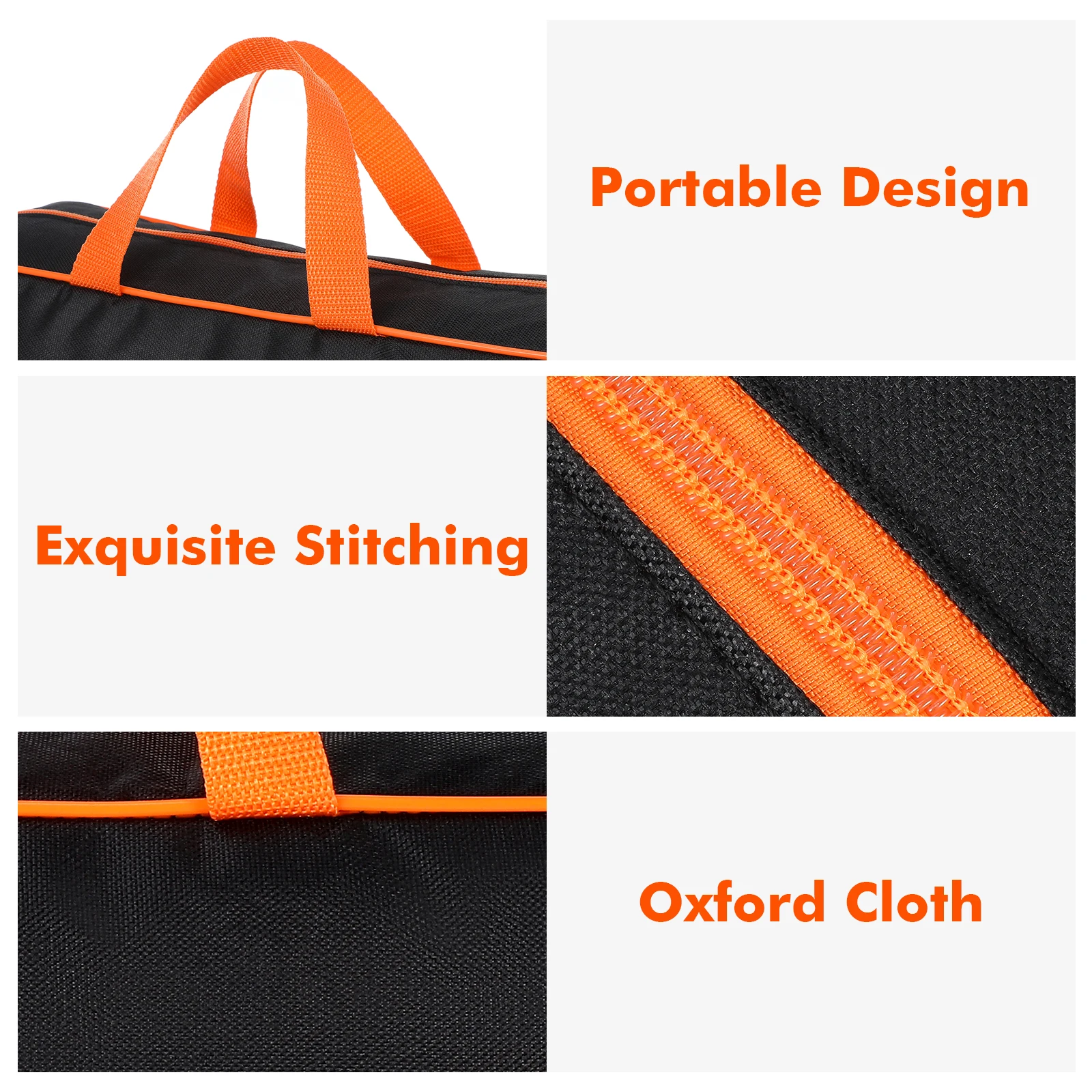 

Barbecue Tools Carry Bag Outdoor Portable Grill Camping Picnic Storage Bag For Bbq Accessories Large Capacity Multi-Functional