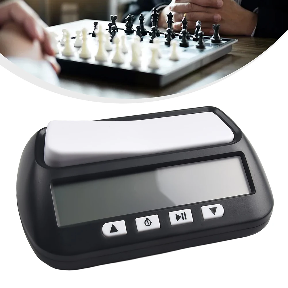 1PC Digital Chess Clock Countdown Timer For Chinese For International Chess Go Board Game Tournament Stopwatch