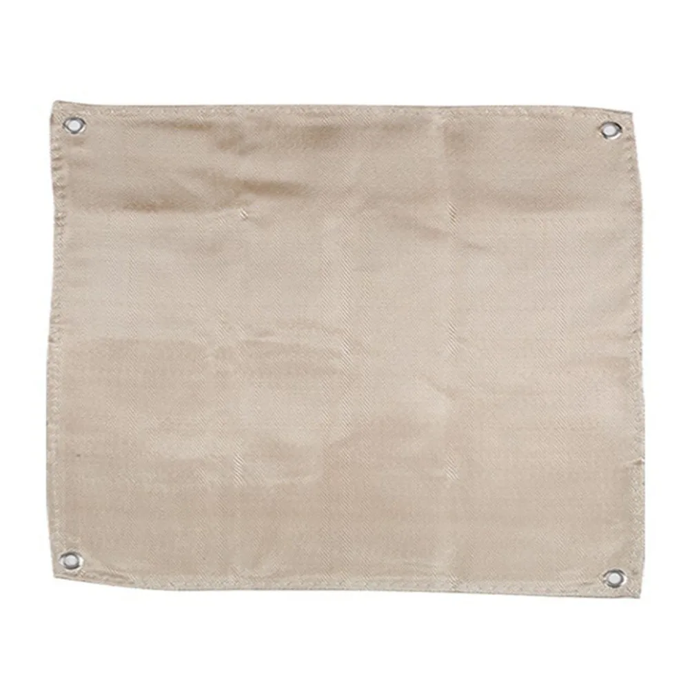 Fireproof Blanket Fireproof Heat Mat Easy To Clean And Maintain Foldable And Portable High-quality Glass Fiber 56*80cm Grass