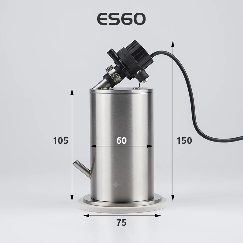 304 Stainless Steel Filter Barrel with Water Pump for Plant Aquarium Fish Tank