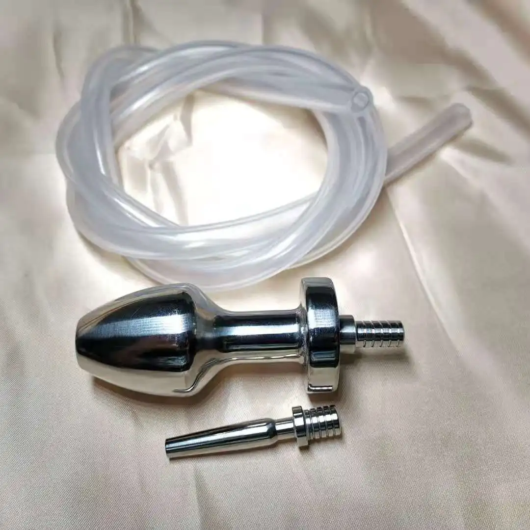 BDSM Penile sheath Flow Into the Anus Plug Catheters Chastity device Cock Cage Sex Toys Sexual slavery Irritation Men Gay