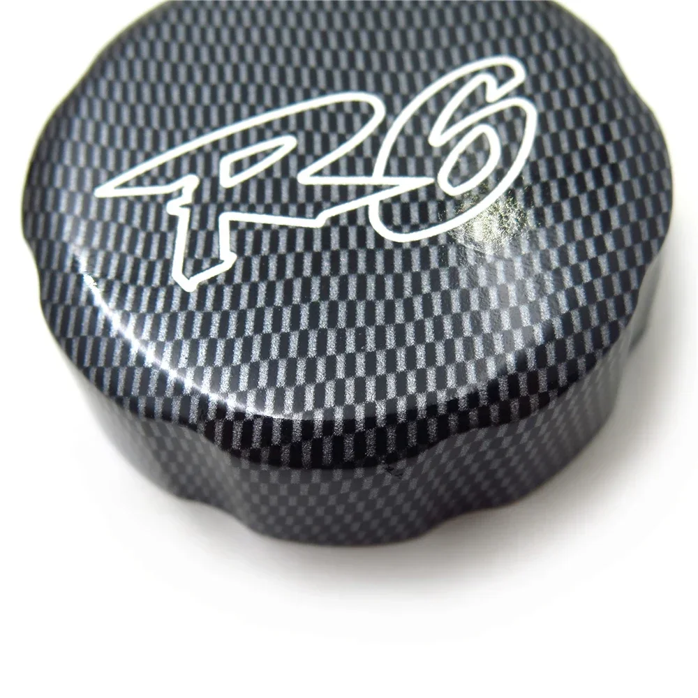 دراجة نارية سائل الفرامل خزان غطاء تغليف "R6" لياماها YZF 600R 1995-2009/YZF R6 1999-2009