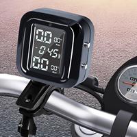 Motorcycle USB Solar Charging Tyre Temperature LCD Digital Display Tire Pressure System High Accurancy 0 -