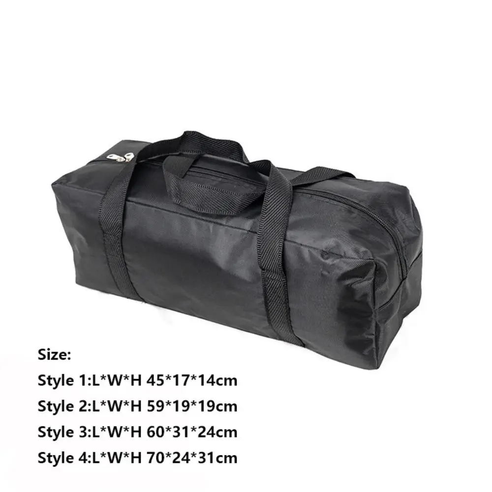 Large Folding Table Chair Holder Bag Multisizes Black Canvas Canopy Pole Bag 420PVC Oxford Cloth Tent Mat Storage Bag Kit view 6