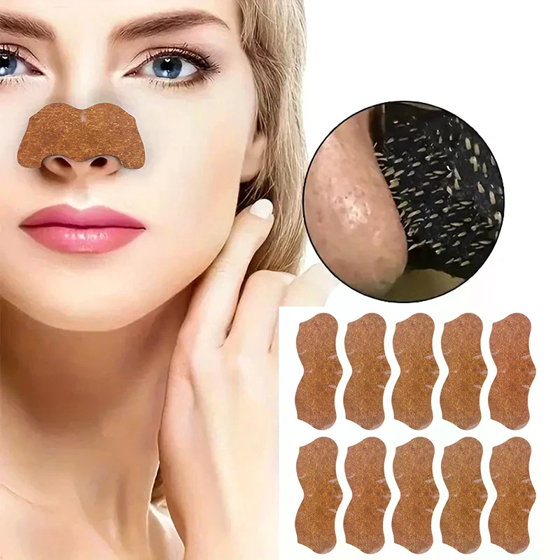 10/20/50PCS Mee-eter Verwijderen Neusstrip Acne Magic Krachtige Adsorptie Mijt Remover Diepe Reiniging Porie Krimpen gladde Huid