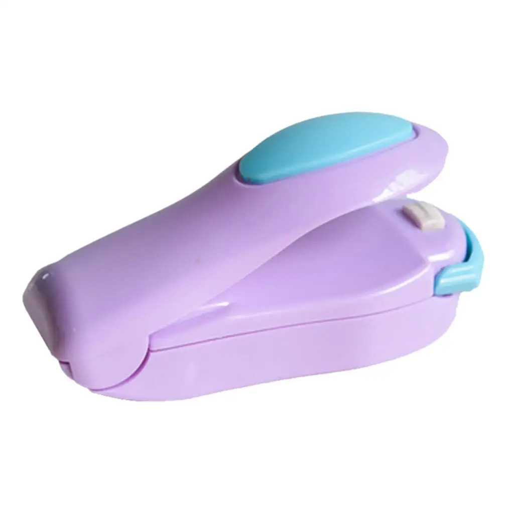 Portable Mini Heat Sealer Hand Press Sealing Machine Food Tray Sealer for Plastic Bags Packaging and Storage
