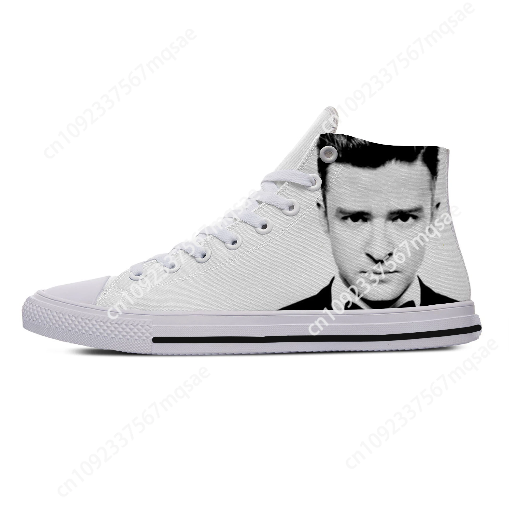 Hot Cool Summer Justin Timberlake Eminem Leisure Shoes Men Women Hip Hop Comfortable Canvas Shoes High Help Classic Board Shoes