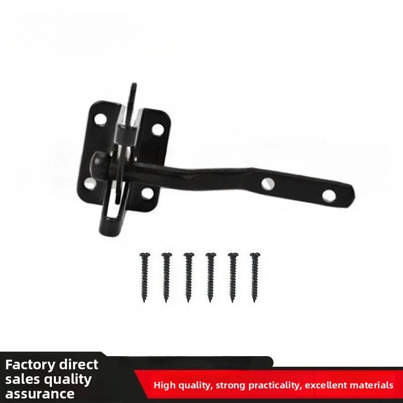 

Оптовая продажа с завода: Замок-защелка для забора, железная защелка, гальванизированная, с электролитическим покрытием, для дверей, трансграничная поставка