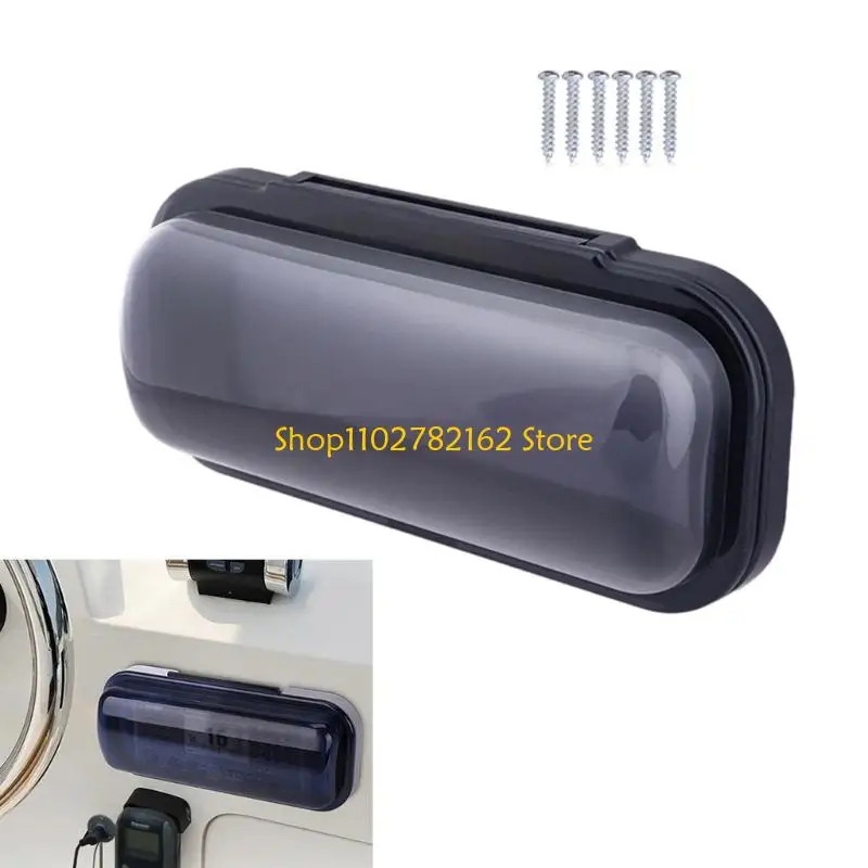 

547B Universal Watertight Stereo Enclosures Anti Corrosion Protector Case for Boats