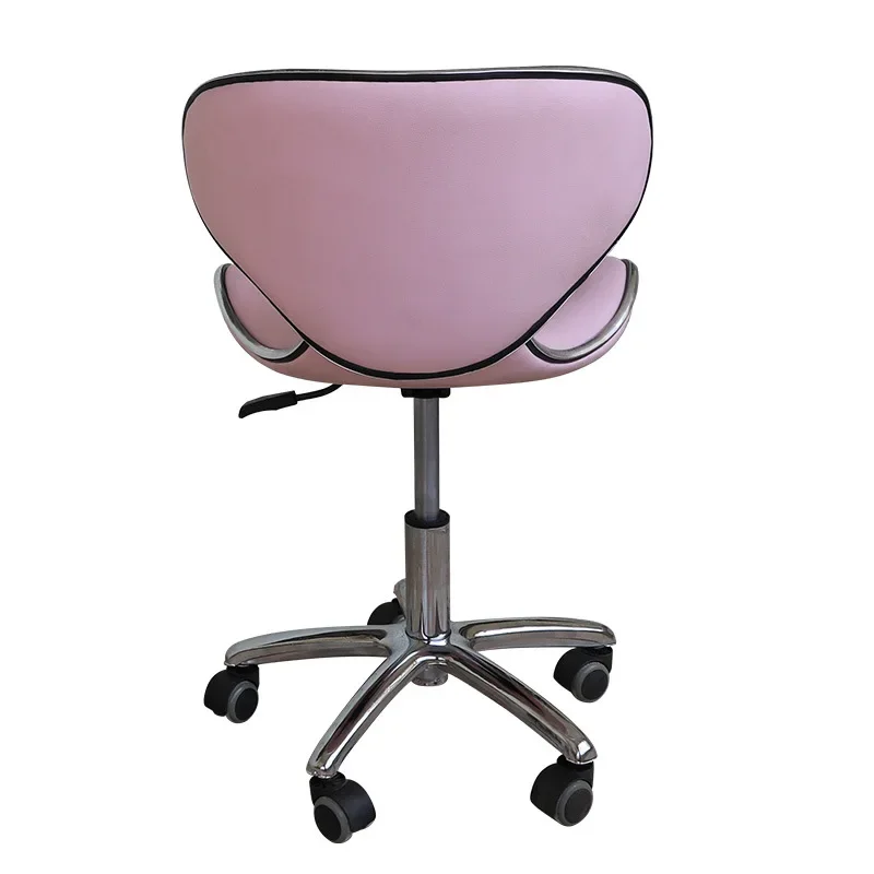 Swivel Stool Silla De Barbero Salon Beauty Furniture Business Professional Chair Beautician Salon Massage Beds Wheels Saloon