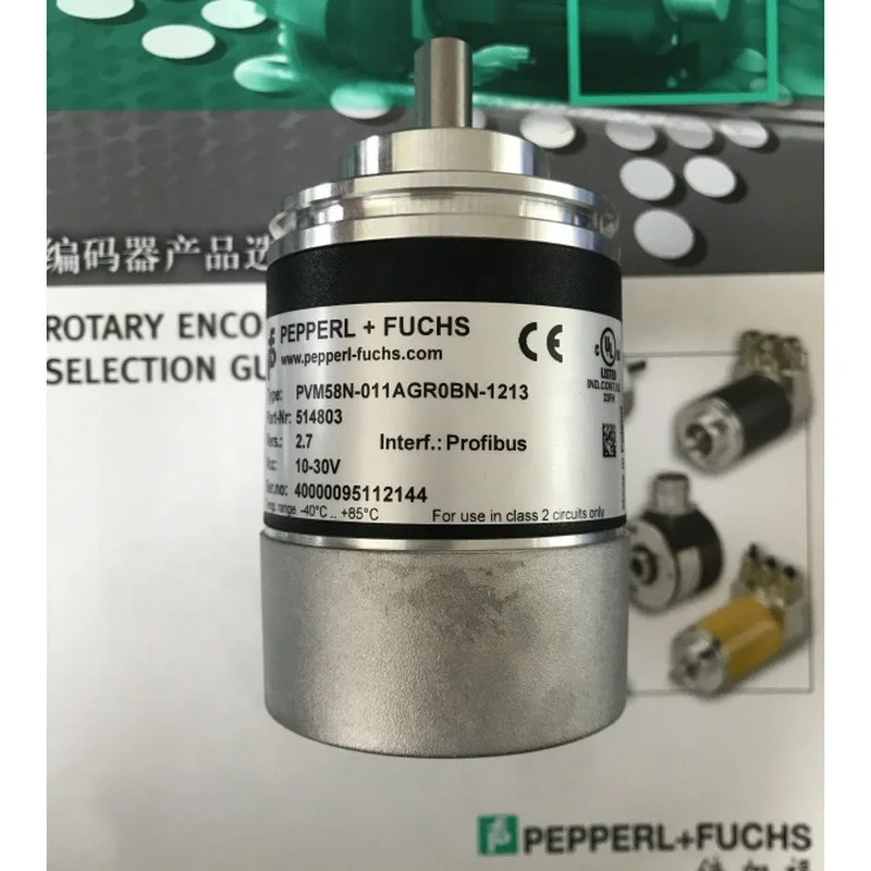 

Original New P+F PEPPERL+FUCHS Rotary Encoder PVM58N-011AGR0BN-1213 Part-Nr 514803