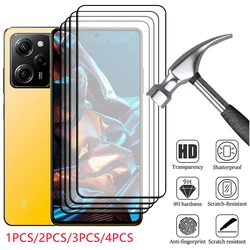 For Xiaomi Poco X5 Pro 5G Glass Poco X5 X3 X4 Pro 5G Tempered Glass Full Cover Glue Screen Protector For Poco X 5 X5 Pro Glass