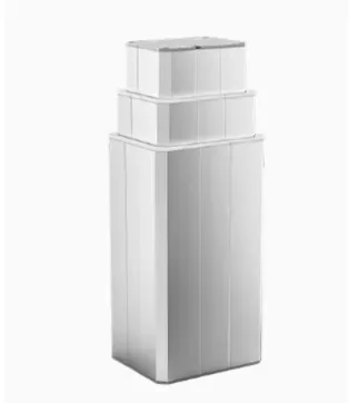 12V 24V DC Telescopic Electric Lifting column 3 layer Aluminum material Rectangular Shape