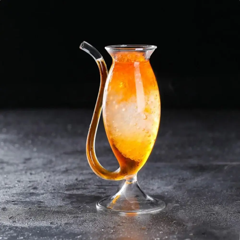 Molecular Gastronomy Transparent Cocktail Glass Juices Funny Creative Goblet Drink Cup Champagne Cup Home