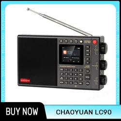 Chaoyuan Lc90 Radio Fm Bluetooth All-Band Fm Radios With Sd Card Screen Outdoor Subwoofer Global Speakers Custom Radio Receiver