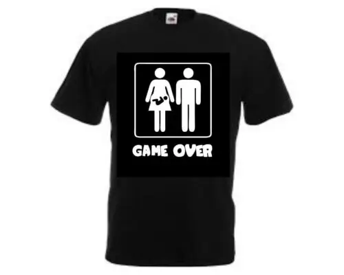 T-Shirt - Game OVER -  SPASS MOTIV - FUN - LUSTIG  SHIRT - MAN & WOMEN