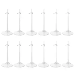 Supporto per supporto per bambole trasparente da 15 pezzi per bambole supporti per bambole accessori per supporti supporto per espositore per giocattoli Prop Up