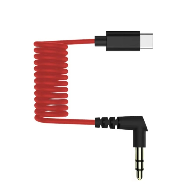 Câble USB C durabilité, cordon Microphone pour une connexion d'enregistrement sonore qualité