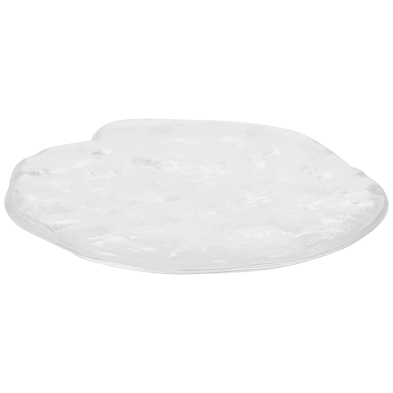 

Glass Coaster Set of 4 Elegant Clear Cup Mat for Teacup Coffee Mug Heat Resistant Tableware Decor Dining Kitchen Accessory