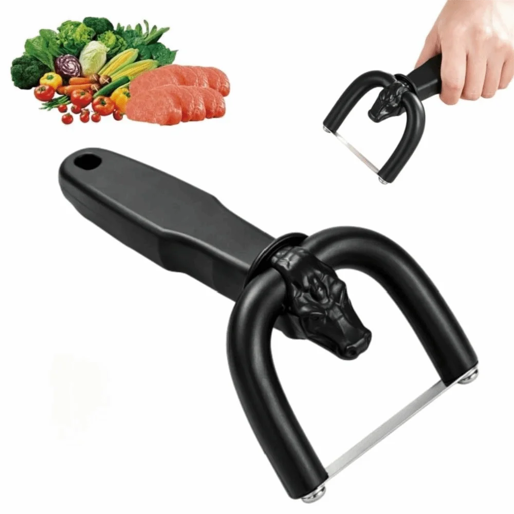 New Handheld Fat Trimmer Ergonomic Grip Metal Cutting Wire Meat Fat Remover Tensioned Meat Cutting Tool For Beef And Pork