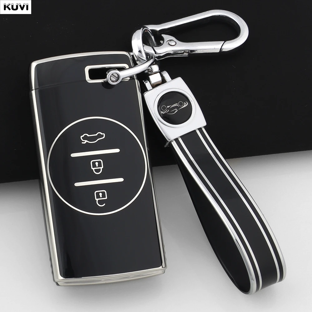Women Hot TPU Car Remote Key Case Cover Shell For Chery Tiggo 4 5X 7 Pro 8 Exeed Txl Tx Lx Holder Fob Keychain Accessories