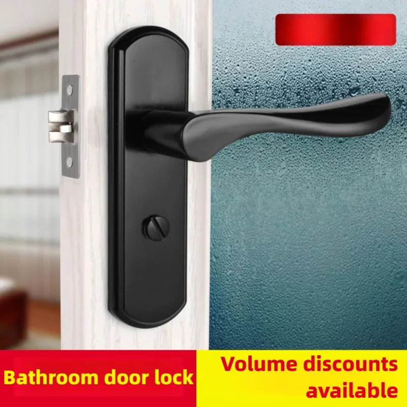 

Бесключевой замок из нержавеющей стали для ванной комнаты, дверной замок-ручка для спальни, замок для межкомнатных дверей, замок для ванной комнаты