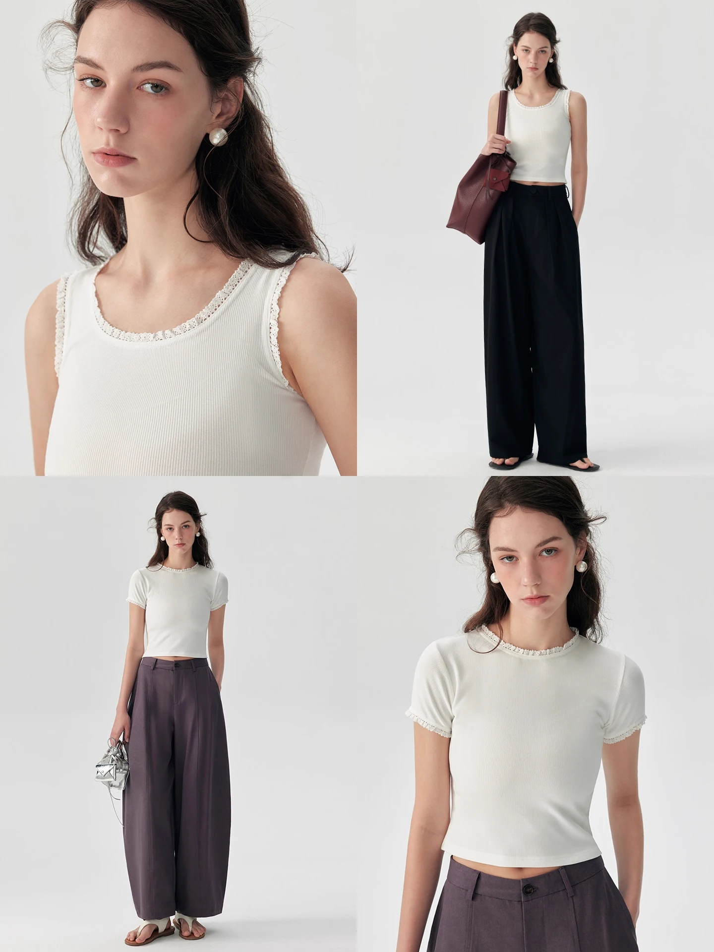 

Летний женский топ-майка больших размеров в американском стиле с рюшами и вставками, облегающий, повседневный, из смесового хлопка