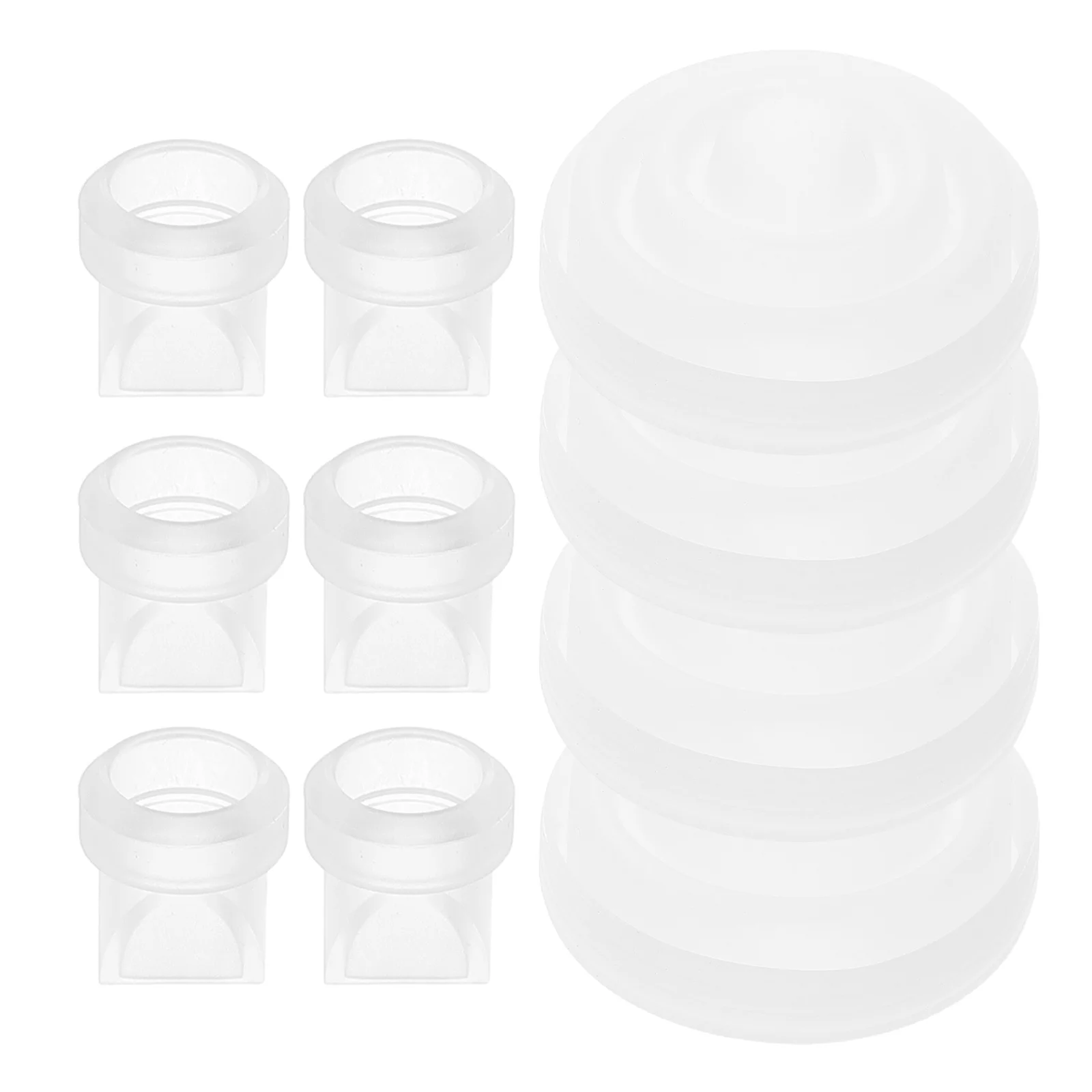 

1 Set Diaphragm Duckbill Valve For Breast Pumps Leak Proof Easy Clean Enhancing Pumping Efficiency Washable Flange Replacements