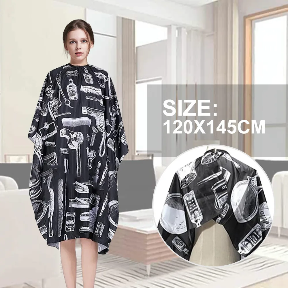 Unisex Non-stick Large Salon Barber Hairdressing Hair Cutting Cape Apron Cloth