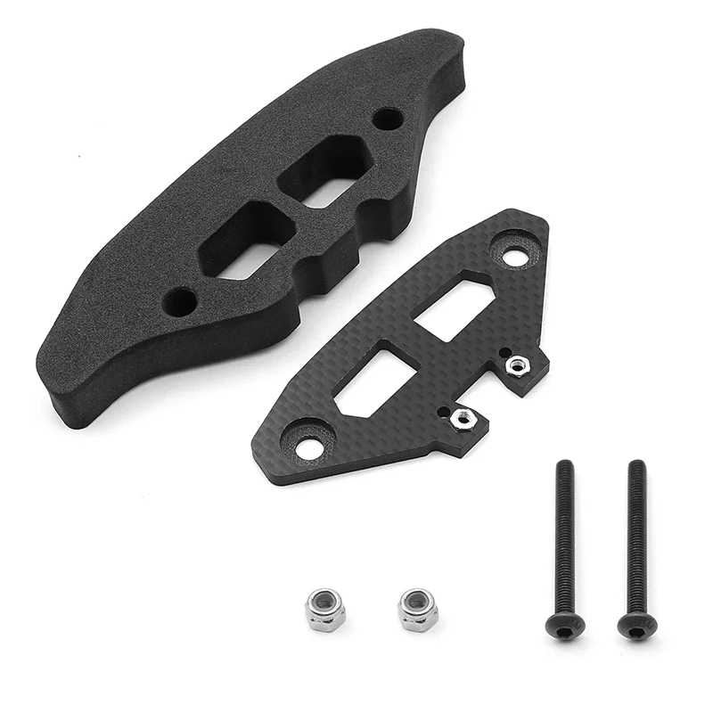 

RC Front Bumper Sponge Foam and Bumper Support Plate for TAMIYA XV02 XV-02 1/10 RC Car Upgrade Parts Spare Accessories RC Car