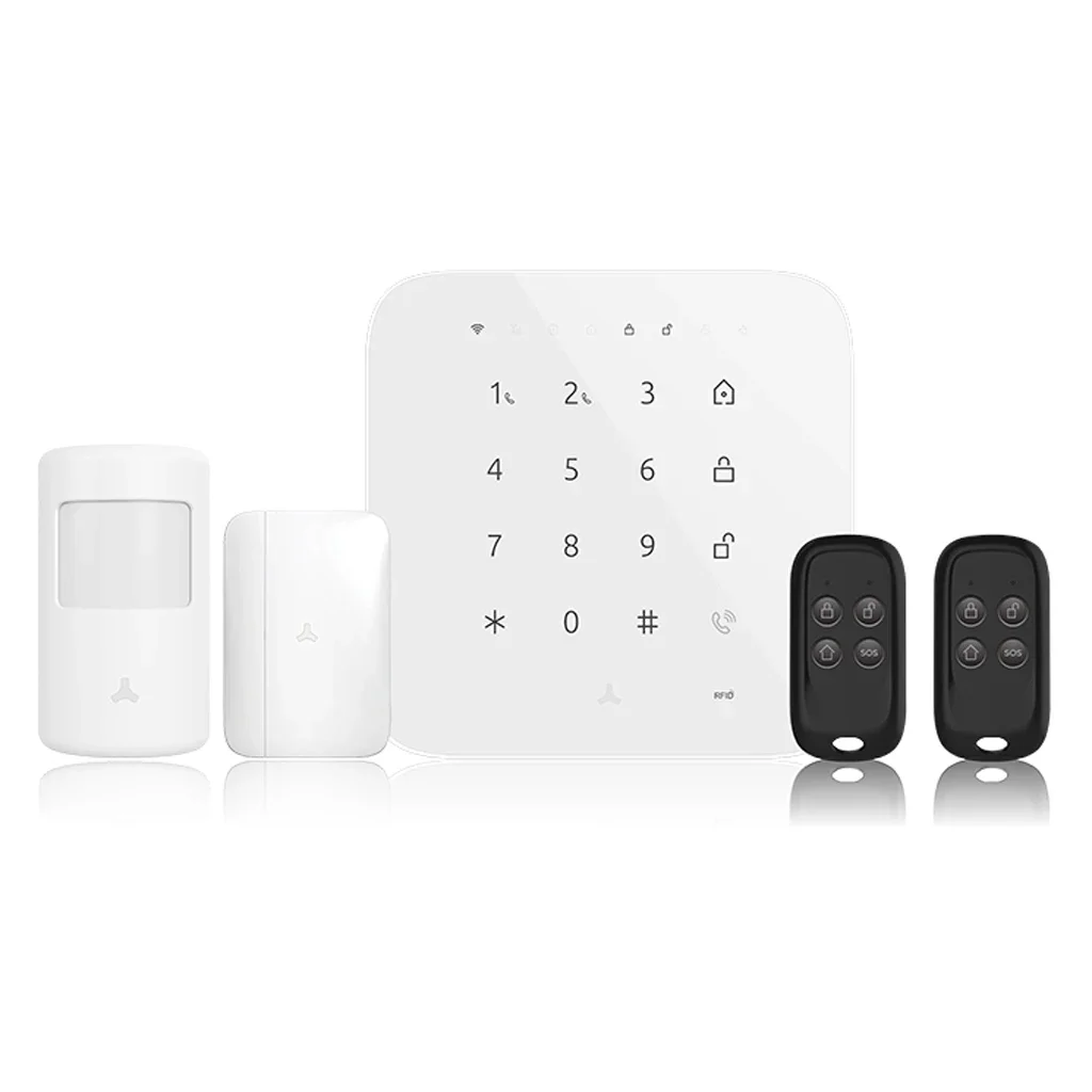 

tuya 2021 smart home wireless intruder 4g wifi gsm burglar security a-l-a-r-m system